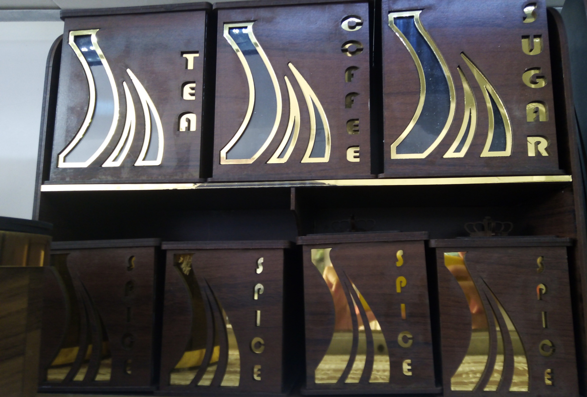 پاسماوری چوبی 7تیکه