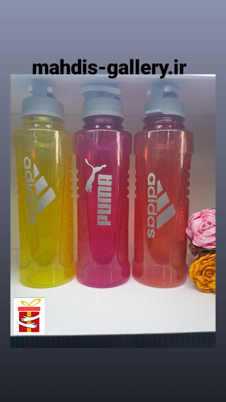 قمقمه شفاف رنگی