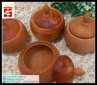 قندان چوبی گردو