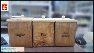 پاسماوری تکست چوبی چای قند شکر