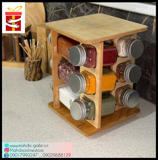 جا ادویه 12 تایی ایستاده گردان مک کارتی